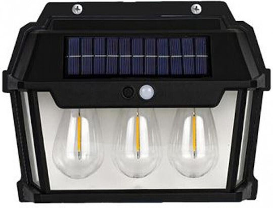 ACP Wall Mounted Solar Light 3W Bluetooth with Motion Sensor, Photocell and Remote Control