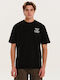 T-shirt Μαύρο