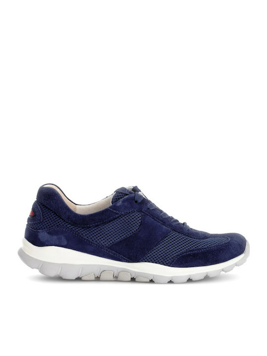 Gabor Damen Anatomisch Sneakers Blau