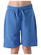 Sport Kinder Shorts Bermudas Blau