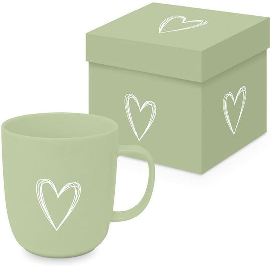 Paperproducts Design Κούπα από Πορσελάνη Πράσινη 400ml