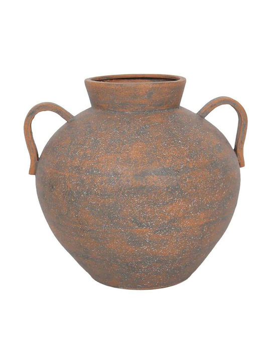 InTheBox Διακοσμητικό Βάζο Metallisch Hydra Orange 30x29x32cm 1Stück