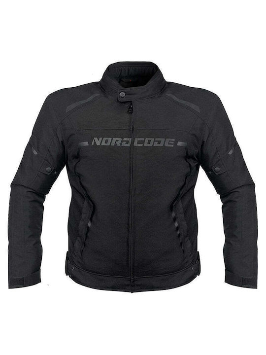 Nordcode Misano Oversize Bărbătesc Geacă de motocicletă 4 Sezoane Waterproof Negru
