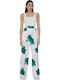 Donella Women's Fabric Trousers Green