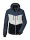 Killtec 38699/872 Ανδρικό Μπουφάν για Σκι & Snowboard Navy Μπλε