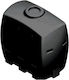 Slim S7 Vertical Narrow Plastic Storage Tank 1000lt for Water / Petroleum Black
