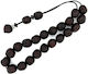 Kompologadiko Scented Wooden Worry Beads with 21 Beads Black