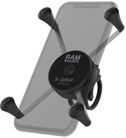 Ram Mounts Ram X-grip Large Phone Holder Low Profile Handlebar Base Zip Tie