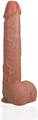 Shots Ρεαλιστικό Dildo με Όρχεις και Βεντούζα 19cm