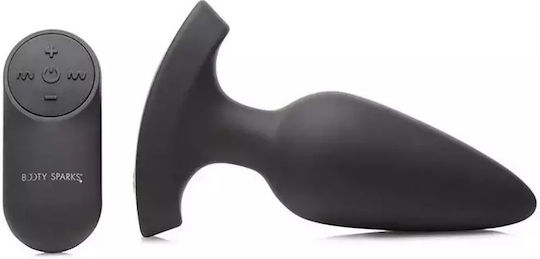 XR Anal Plug mit kabelloser Funktion und Vibration Groß Schwarz
