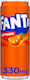 Fanta Πορτοκαλάδα με Ανθρακικό σε Κουτί 330ml