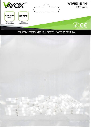 Vayox Heat-Shrink Tubing with Internal Adhesive 30pcs