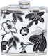 Hip Flask Φλασκί Ποτού Black Flower F3310 180ml