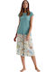 Catherine's Sommer Damen Pyjama-Set Pink Catherines