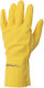 Gloves for Work Yellow Latex/Cotton 1pcs