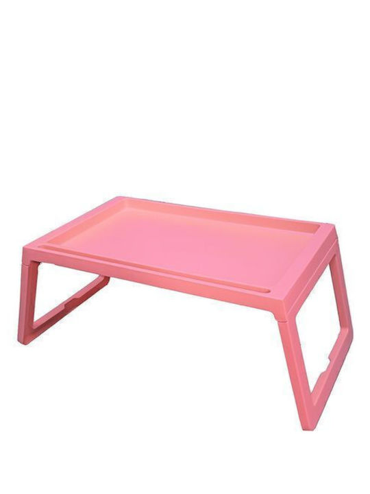 Plastic Rectangular Bed Tray in Pink Color 54x35x26cm 41694042 1pcs