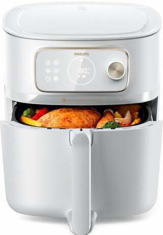 Philips Series 7000 Еър Фрайър с Wi-Fi 8.3лт Бял