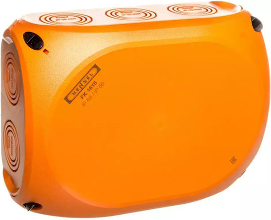 Hensel Surface Mounted Electrical Box Branching Watertight IP65 in Orange Color