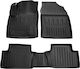 Race Axion Set of Front and Rear Mats 5pcs Tray Type for Toyota C-HR Black