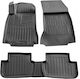 Race Axion Set of Front and Rear Mats 5pcs Tray Type for Mercedes-Benz B Class 2011-2018 Black