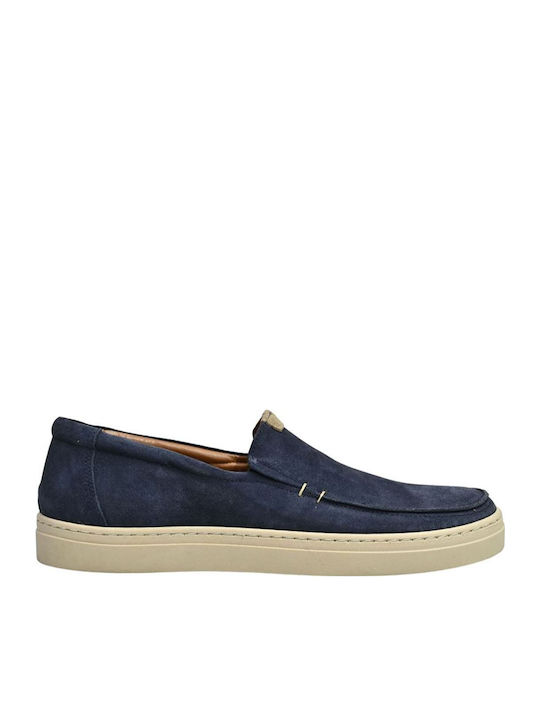 Antonio Shoes Herren Mokassins Blau