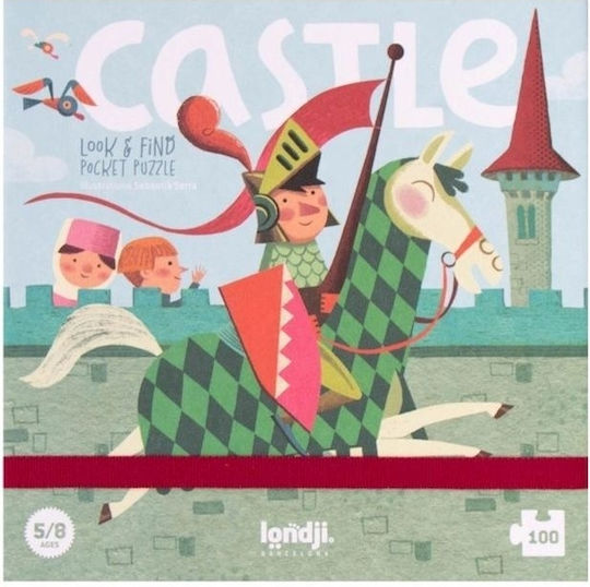 Puzzle pentru Copii Castel pentru 5+ ani+ Ani Londji