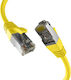 EFB S/FTP Cat.8.1 Καλώδιο Δικτύου Ethernet 0.5m Κίτρινο