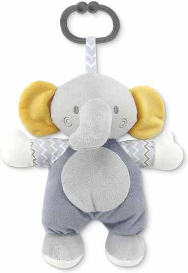 Lorelli Pendant Toy for Crib and Stroller Elephant Grey Natural for 0++ Months
