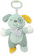 Lorelli Pendant Toy for Crib and Stroller Dog Green Natural for 0++ Months