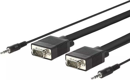 Vivolink Cablu VGA - VGA Negru 30m (PROVGAS30)