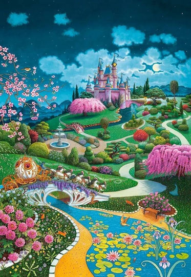 Cinderella's Castle Puzzle 2D 1000 Pieces
