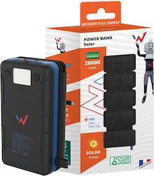 Wonder WX20S 20000mAh Μαύρο Wonder WX20S 20000mAh Μαύρο