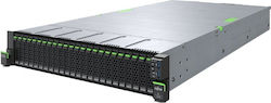 Fujitsu RX2540 M7 (Xeon Silver 4410T/32ГБ DDR5/Без операционна система)