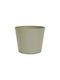 Leni Design Γλάστρα Πλαστική Khaki 20x20εκ.