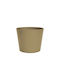 Leni Design Γλάστρα Πλαστική Beige 14x14εκ.