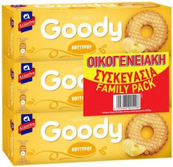 Μπισκότα Goody Βουτύρου Αλλατίνη (3x175g)