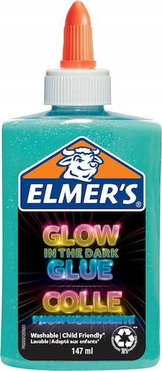 Elmer's Течен Лепило Голям Размер за Занаяти 147мл Син