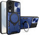 Techsuit Stoßstange Silikon Blau (Galaxy S25)
