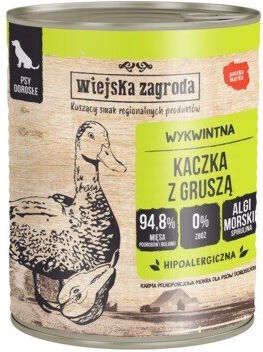 Wiejska Zagroda Υγρή Τροφή Σκύλων σε Κονσέρβα με Πάπια 800gr