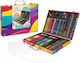AS Deluxe Rainbow Painting Set in Case With 100 Accessories 24x22.5cm