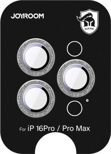 Joyroom Προστασία Κάμερας Tempered Glass Ασημί για το iPhone 16 Pro, iPhone 16 Pro Max