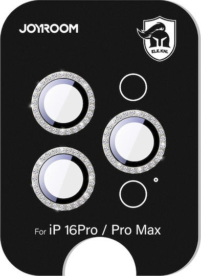 Joyroom Προστασία Κάμερας Tempered Glass Ασημί για το iPhone 16 Pro, iPhone 16 Pro Max