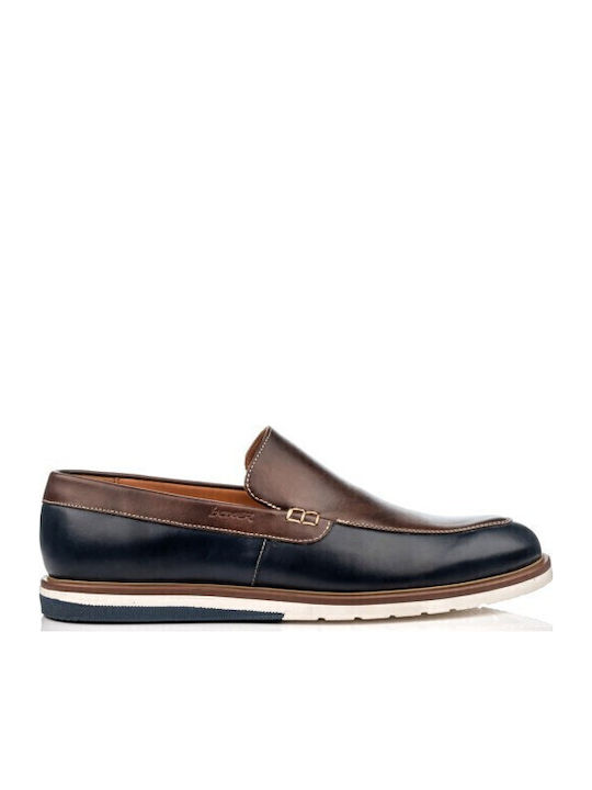 Boxer Men's Leather Loafers Brown