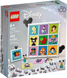 LEGO Disney Klassisch 100 Jahre Disney Animationsikonen für 6+ Jahre 1022 Stück
