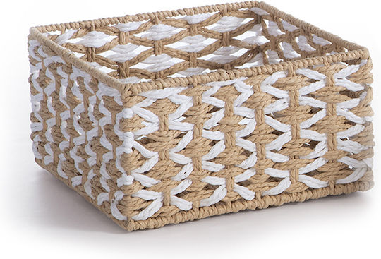 Nef-Nef Homeware Vinci Кошница за съхранение Слама Бежов 23x23x12см 1бр Nef-Nef Homeware Vinci Кошница за съхранение Слама Бежов 23x23x12см 1бр