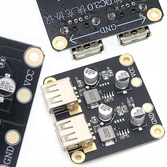 Convertor de Tensiune Rosfix cu 2 Canale Încărcător 2.0 3.0 Usb Step Down