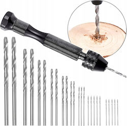 Rosfix Set 25 Burghie HSS pentru Lemn και Metal