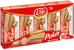 Lago Elledi Wafers Poker 10x45g Hazelnut