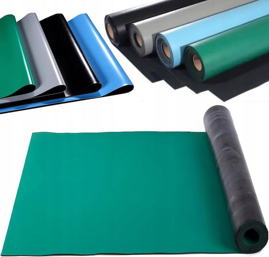 ESD Antistatik-Matte Grün Rolle 0,6m x 10m Dicke 2mm