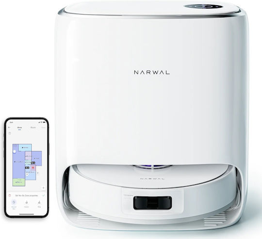 Narwal Freo X Ultra Roboter-Staubsauger mit Laser-Kartierung und Saugkraft 8200Pa Weiße